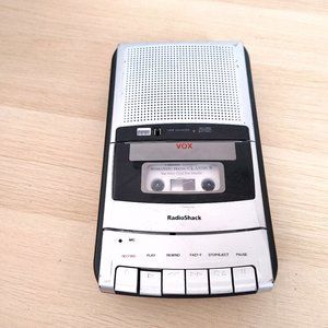 RadioShack VOX CTR-121 Desktop Cassette Tape Recorder / Player - Tested